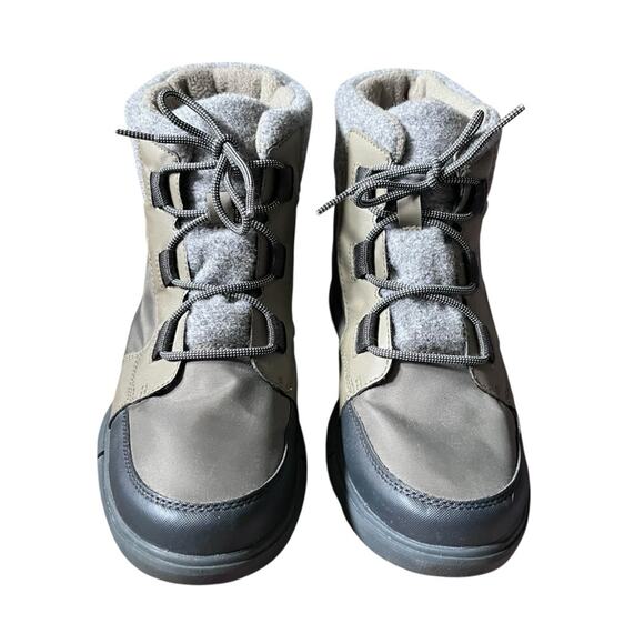 Sorel Womens Explorer II Carnival Felt Boot Snow Winter Waterproof Sage Stone 11 - Picture 4 of 11